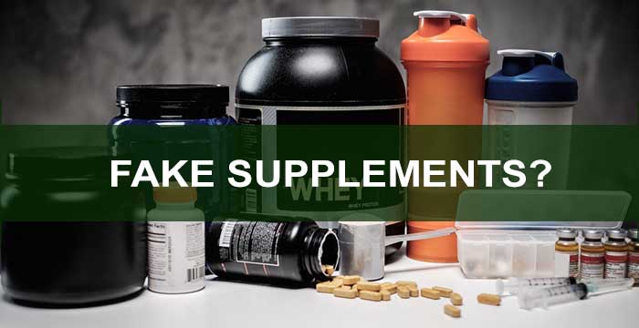 Fake supplements