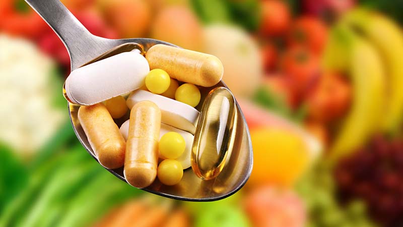 Popular supplements: pills, capsules, powders