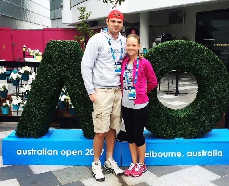 Max and Ksenia Australian Tennis Open 2017